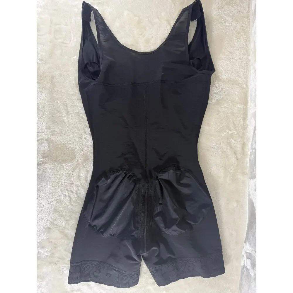 Yianna Fajas Columbianas Shapewear Women's Size XS 7275 Hook Front / Zip Crotch
